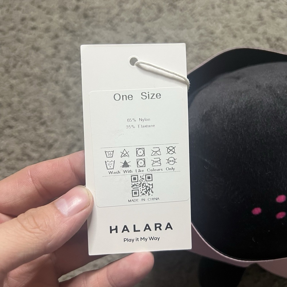 Halara Pickleball Visor Hat Pink NWT - Picture 4 of 4